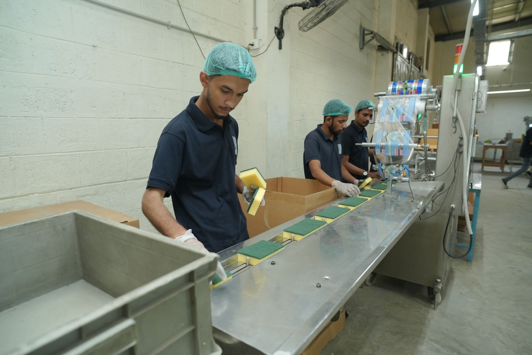 Flowpack packaging process